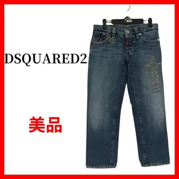 DSQUARED2 디스퀘어드 자수 데님 크로스 이탈리아제 B783
