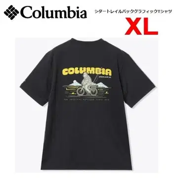 컬럼비아 시다 레일백 그래픽 T셔츠 블랙 XL