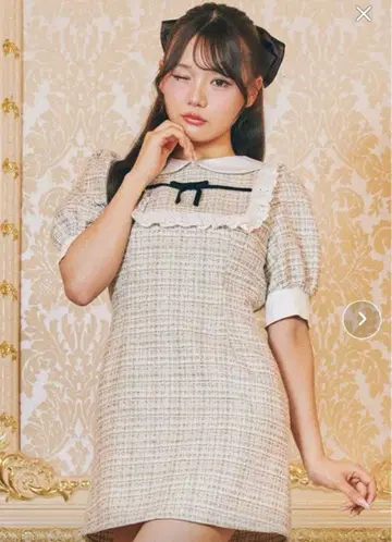 앙크루즈 양산형 미니 원피스 meroir