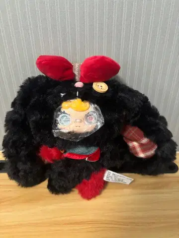 ZAZA BB 패치타운 블랙 토끼 봉제 인형