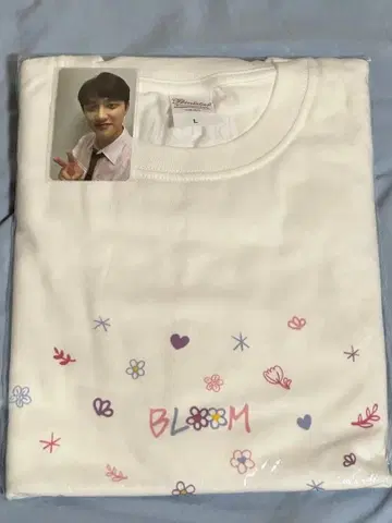 도경수 BLOOM 티셔츠 포토카드 포함