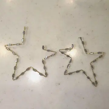 ADER Bijoux [캐치 없음] 스타 귀걸이 골드 컬러