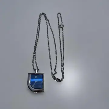 레어 SEIKO / 세이코 수동 와인딩 펜던트 워치 실버