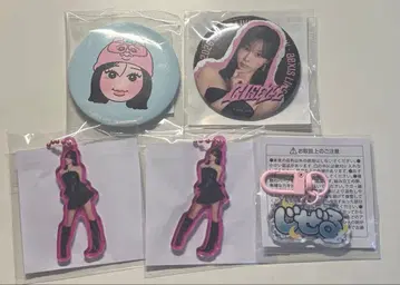 aespa 지젤 랜덤토이 캔뱃지 미니 아크릴 키링