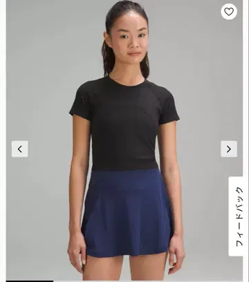 새상품급 lululemon Swiftly Tech Cropped 8 블랙