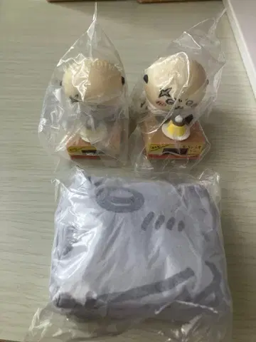 치이카와 랏코 캡슐 토이 피규어 에코백 3종 세트