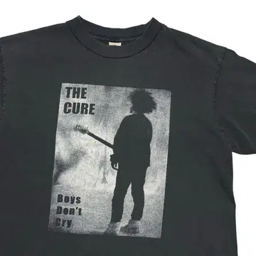 00's The Cure Boys Don't Cry 티셔츠 페이드