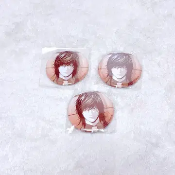 DEATHNOTE 데스노트 캔뱃지 미카미 테루 3개