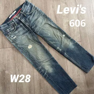 Levi's 606 스트레이트 데님 Pencil Fit W28