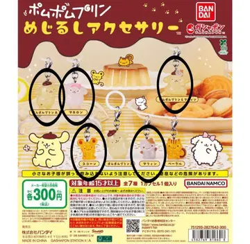 폼폼푸딩 메지루시 액세서리 5종