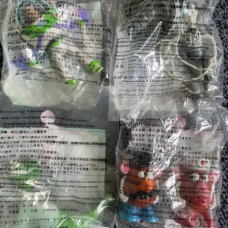 토이스토리2 미개봉 해피밀 (흑백우디, 렉스)