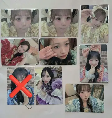 CUTIE STREET 트레이딩 카드 ver.10 9장 세트 묶음 판매