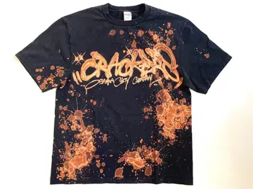 [ CRACKERS ] BLEACH TAGGING T셔츠 L size