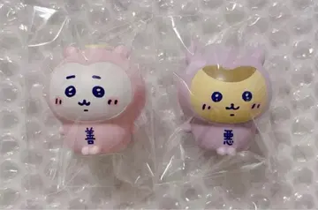 치이카와 (먼작귀) 천사와 악마 미니 소프트 비닐 피규어 2점
