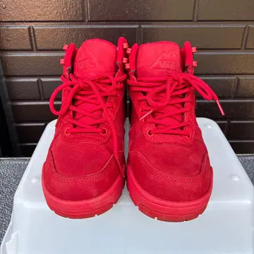 VANS 스니커즈 55742-0006 빨간색 24cm