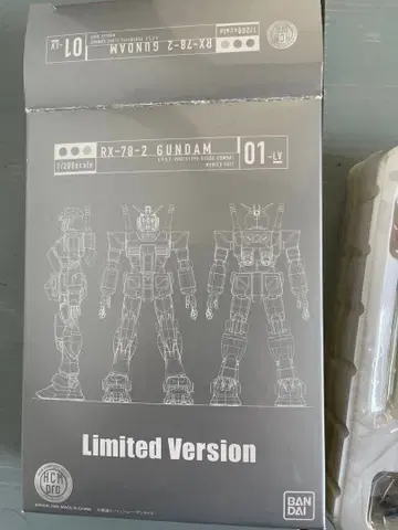 RX-78-2 건담 Limited Version 한정판 박스 포함
