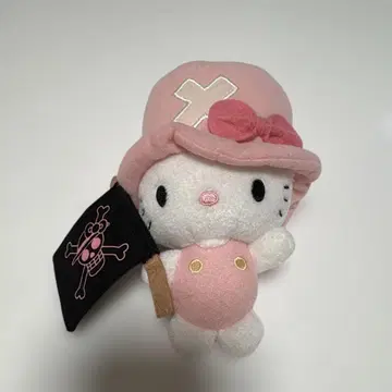원피스 헬로키티 가방에 달 수 있는 커다란 봉제 인형 키티
