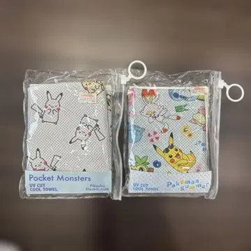 [ 익명 배송 ] 쿨 타월 포켓몬 2세트