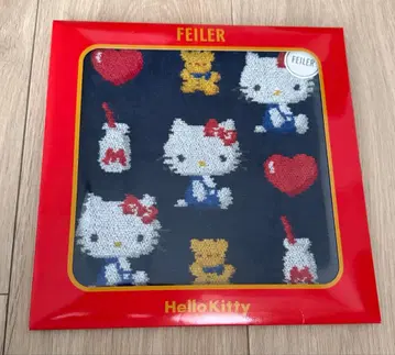 미사용 FEILER Hello Kitty 타월 손수건
