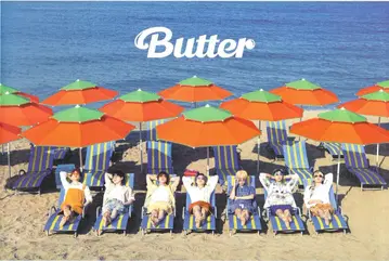 BTS Butter 집합 포스터 Peaches