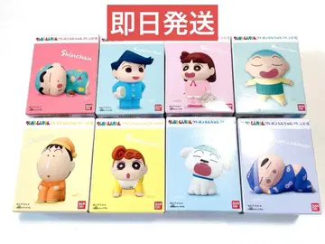 [새상품] 짱구는 못말려 프렌즈 4 소프트 비닐 피규어 8점