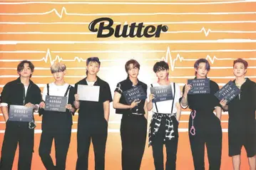 BTS Butter 집합 포스터 Cream