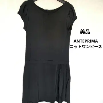 ANTEPRIMA 니트 원피스 블랙 사이즈 40