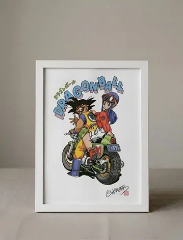 DRAGON BALL 아트 포스터 액자 포함