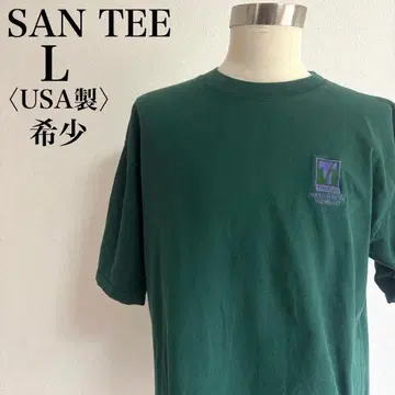 레어 USA제 산티 TREK 트렉 로고T셔츠 두툼한 코튼