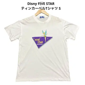 Disney FIVE STAR 팅커벨 빈티지 T셔츠 L
