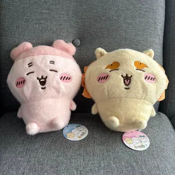 치이카와 프라이스 시이푸와 봉제 인형 2개