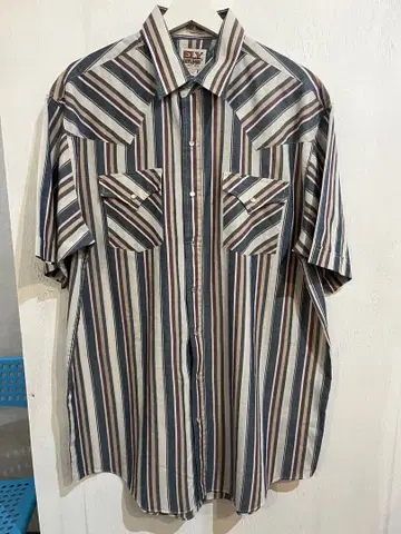 90's vintage ELY CATTLEMAN 웨스턴 셔츠 L