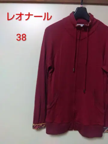 레오나르 레드 긴팔 트레이닝복 38