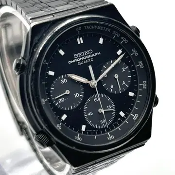 83년제/가동 SEIKO 스피도 타이머 7A28-7110 크로노그래프