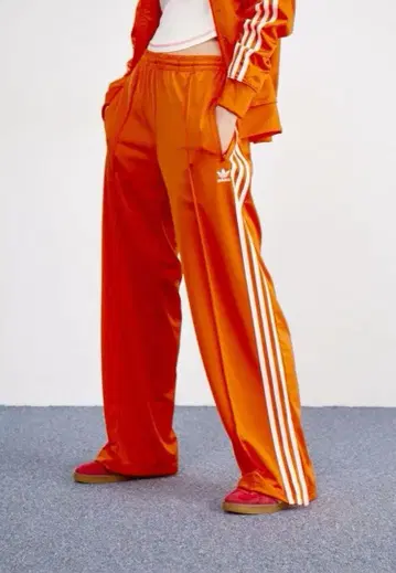 가격 인하 adidas FIREBIRD TP 트랙 팬츠 오렌지 XS