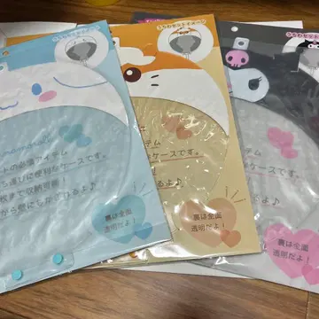 산리오 부채 케이스 시나몬 코로코로쿠리린 쿠로미