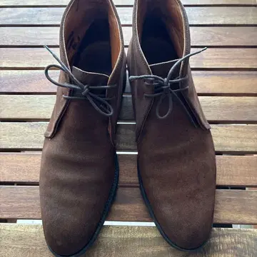 Made in England 스웨이드 처카 부츠 브라운 8