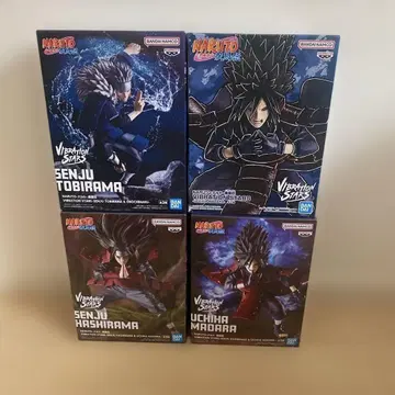 NARUTO VIBRATION STARS 피규어 4종 세트