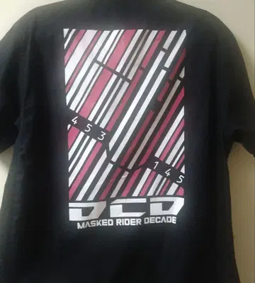 가면라이더 디케이드 반팔 워크 셔츠 M 사이즈