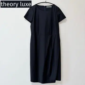 [ 29 ] Theory luxe 반팔 원피스 네이비