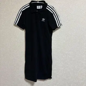 [ 새상품급 ] adidas Originals 폴로 원피스 블랙