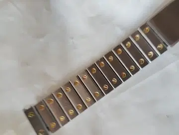 손목시계용 메탈 벨트 스테인리스 골드 컬러 16mm