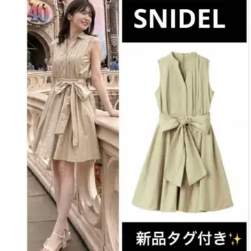 새상품 SNIDEL 핀턱 원피스 S 사이즈