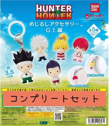 HUNTER x HUNTER 메지루시 액세서리 G.I편 컴플리트 세트