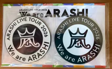 아라시 We are ARASHI LIVE TOUR 2026 코스터