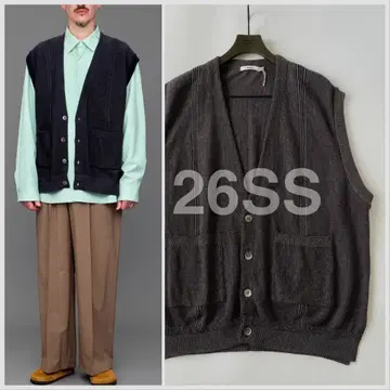 새상품 26SS YASHIKI Shirotsume V넥 베스트