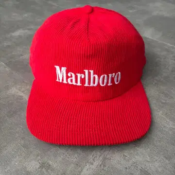 Marlboro 말보로 코듀로이 캡