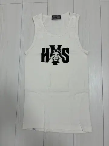 HYSTERIC GLAMOUR 탱크탑 HYS 로고 화이트