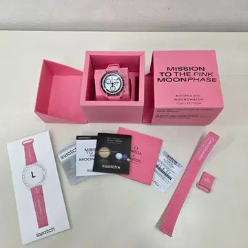 OMEGA X SWATCH 미션 투 더 핑크 문