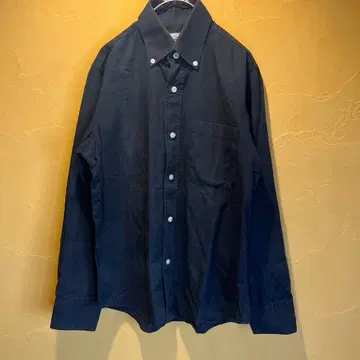 LONSDALE 모집 긴팔 셔츠 블랙 남성용 S 사이즈 잉글랜드